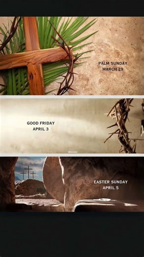 The Holy Week ✝️ From Sacrifice to Resurrection ❤️