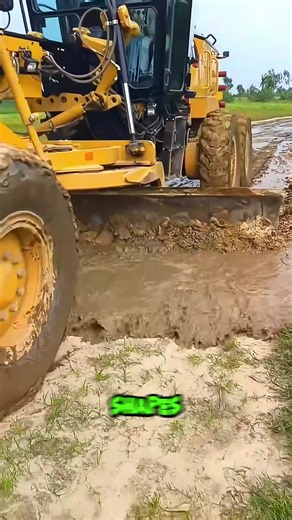 5.4K views | A motor grader isn’t just for roads—it also shapes land and drains water. #MotorGrader #RoadRepair #HeavyMachinery | Factory Monster | Facebook