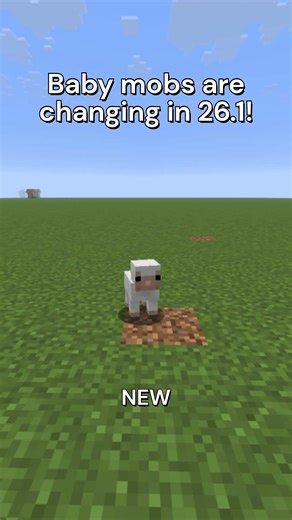 Minecraft Baby Mob Changes