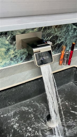142K views · 664 reactions | Smart. Sleek. Stunning. ⚡ This 2025 faucet combines aerospace-grade materials with a digital interface — because your kitchen deserves more than ordinary. | Home Kitchen Supplies | Facebook
