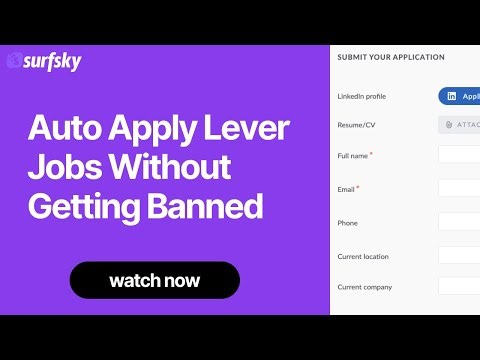 How to Auto Apply to Lever Jobs Without Getting Blocked 2025