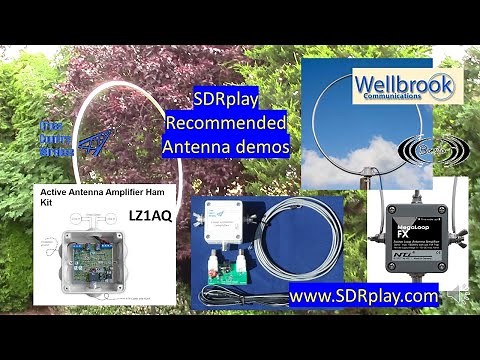 SDRplay testing active loop antennas