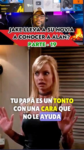 Tammy quiere que Alan esté en su boda con Jake Serie dos hombres y medio #humor #comedia #funny