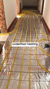 Do you know how underfloor heating looks like? Here you go 🥰✨ An underfloor heating system uses a complete network installed beneath the floor, later covered with tiles and finishes, yet it plays a key role in enhancing the overall comfort and experience ✨💡💫 • • #UnderfloorHeating #homerenovationideas #constructiondetails | Tiffany Design Studio