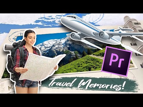 Travel Book Slideshow Free Premiere Pro Templates tutorial