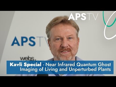 Kavli Special - Near Infrared Quantum Ghost Imaging of Living and Unperturbed Plants