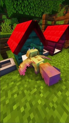 EL MEJOR MOD DE MASCOTAS Y ANIMALES PARA MINECRAFT - POLLY'S PETS MOD MINECRAFT #minecraft #shorts