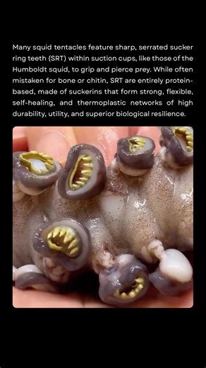 Inside the Humboldt Squid’s Deadly Suction Cups