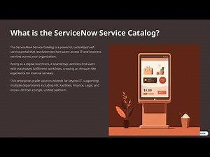 ServiceNow Service Catalog Development and Configuration