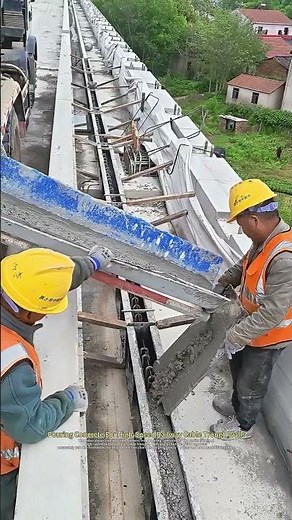Building The "Nerve Channels" Of High-Speed Rail: Cable Trough Construction