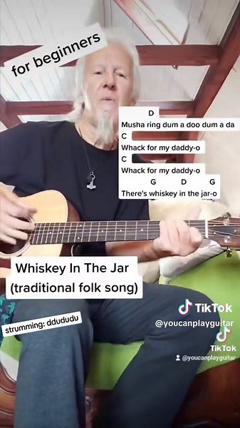 Easy Whiskey in the Jar Guitar Lesson for Beginners
