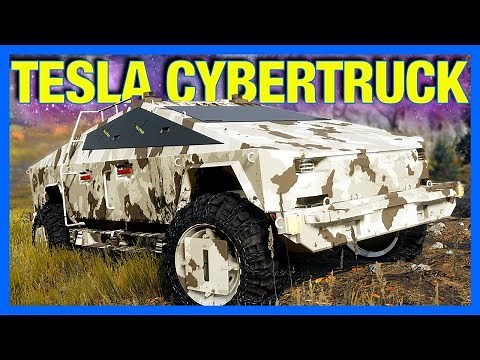 Snowrunner : Tesla Cybertruck Customization & Test Drive!! (Snowrunner Part 4)