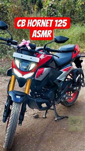 Honda CB Hornet 125 2025 model ASMR Sound #cb125hornet #asmrsounds