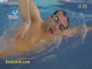 Front crawl technique - head timing