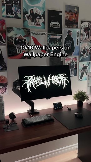 wallpapers with the most aura for your setup... #gaming #gamingsetup #wallhack #gaming #GTA #fyp #SkyPAD #WALLHACK #glassmousepad #mousepad