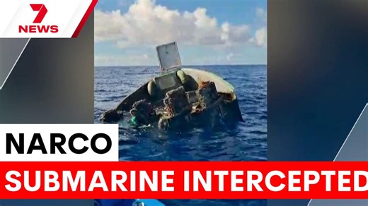 Massive cocaine shipment found on abandoned narco submarine