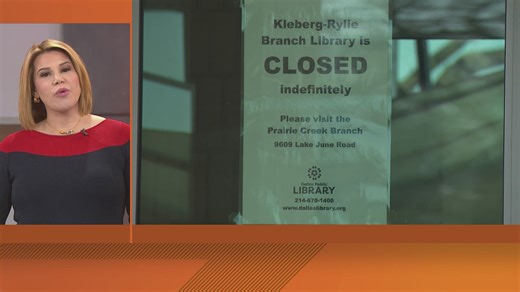 Kleberg-Rylie branch of the Dallas Public Library closes indefinitely after damage from winter storm