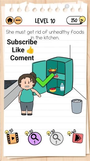 Brain test 2 Fitness with cindy level 10