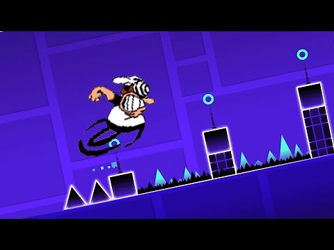 (Custom Level) Pizza Tower X Geometry Dash - Stereo Madness