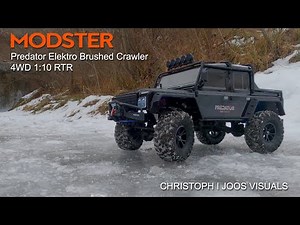 MODSTER Predator Elektro Brushed Crawler 4WD 1:10 RTR