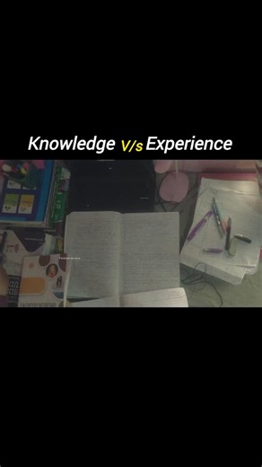 💡 Knowledge vs Experience 🧠 The Real Truth #stayfocused #study #motivation