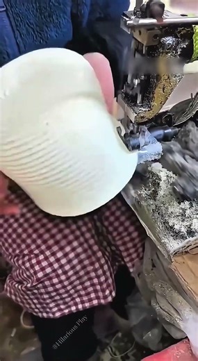 Soothing Straw Hat Crafting Process #amazingmachinery #rurallife #handmade