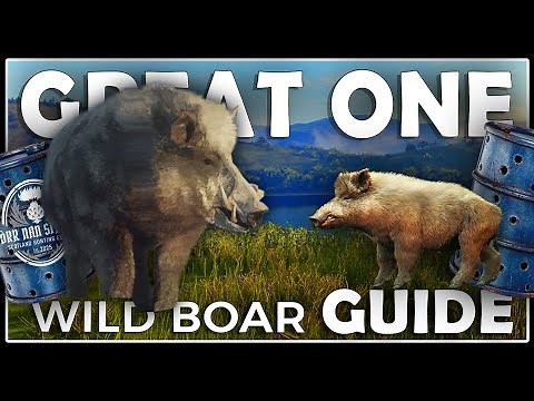 FASTEST WAY to SPAWN the WILD BOAR GREAT ONE - Using Bait Barrels!!!