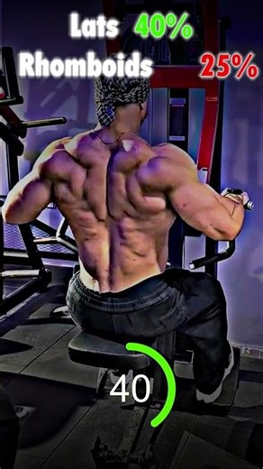 Machine Row to Grow a Thick Strong Back #shorts #fitness #motivation