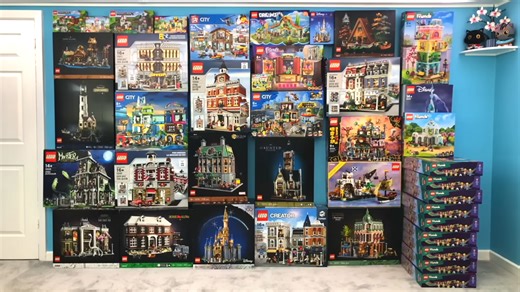 What 100 LEGO Buildings Looks Like