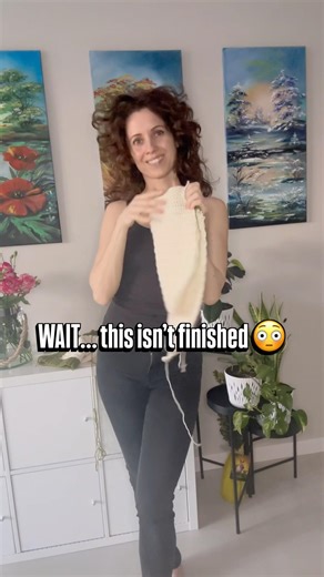 WAIT… This Crochet Sweater Isn’t Finished 😳