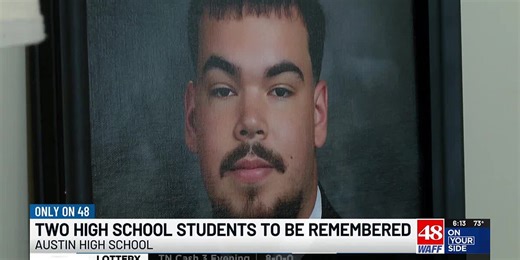 Austin High School graduation honoring two students who died in 2024