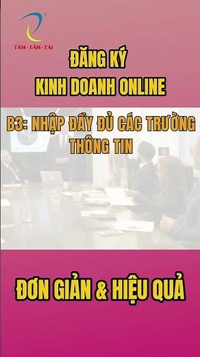 Detailed instructions for registering a business online