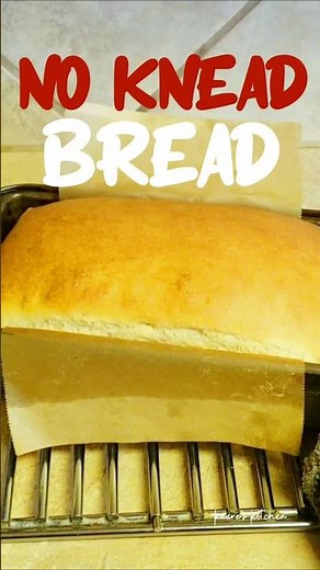 How to Make No Knead Bread w/ 4 ingredients. Great for beginners. Homemade Fresh Bread Easy to make.