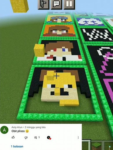 Minecraft Satisfying sand art | #69 (Skin @Obit)