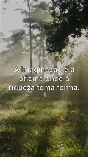 Imaginação Oficina Riqueza Toma — Pense e Enriqueça #shorts