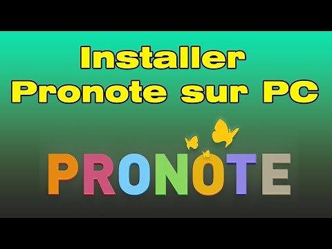 Comment installer Pronote sur PC (accéder à Pronote sur ordinateur)