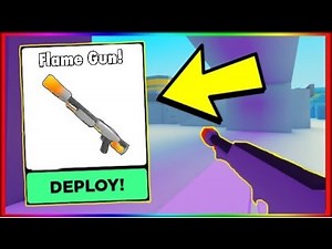 Flame Gun *Review* ! FLAMES ARE CRAZY! | Big Paintball (ROBLOX)