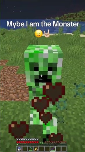 Mybe I am the Monster... #minecraft #shorts