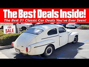 31 Unforgettable Classic Cars for Sale Under $10,000 Across America!