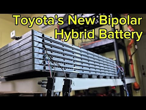 Toyota's New Bipolar Hybrid Battery Teardown