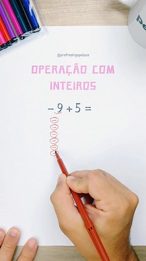 Operação com Números Inteiros na Matemática