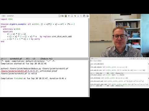 Writing Proofs in Deduce (Part 3)