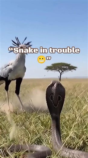 Wild Showdown: Bird vs Snake 😱”#Viral #WildAnimals #EpicBattle #nofear