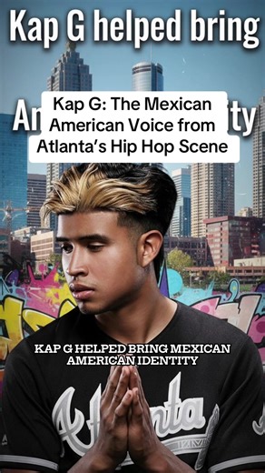 Kap G: The Mexican American Voice from Atlanta’s Hip Hop Scene Kap G helped bring Mexican American identity into Atlanta’s hip hop culture and into mainstream rap conversations. Mexican American Mexican American Culture Mexican American Heritage Mexican American Immigrants Mexican American History Mexican American Pride Chicano History Kap G Atlanta Hip Hop Bilingual Rap #mexicanamerican #culturetiktok #latinotiktok #kapg #bilingual