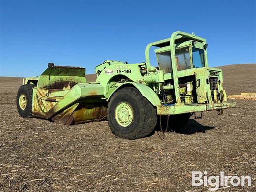 Terex TS14B Self-Propelled Scraper | Construction