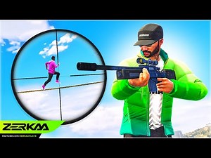 SNIPERS VS RUNNERS IN GTA 5!