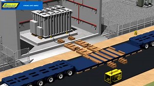 Transformer Installation with the Hydra-Slide Heavy-Duty Skid System