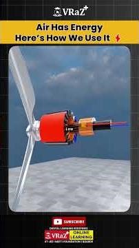 Air Has Energy—Here’s How We Use It ⚡💨 #shorts #shortsfeed #physics #jee