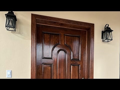 Cómo hacer chambranas