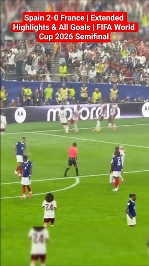 Spain 2-0 France | Extended Highlights & All Goals | FIFA World Cup 2026 Semifinal